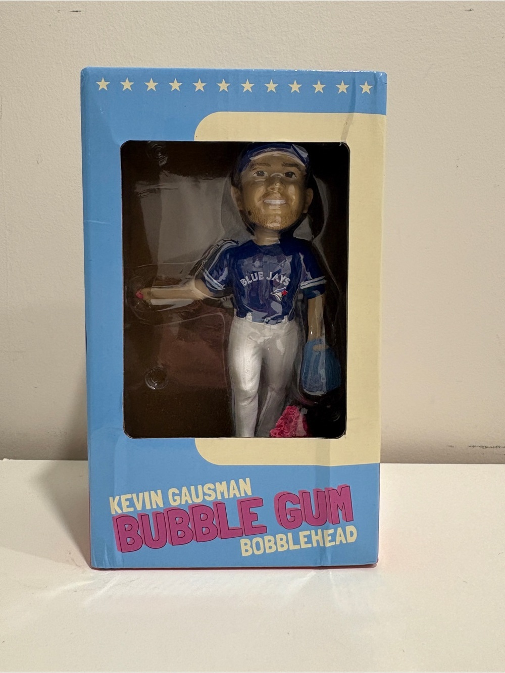 Kevin Gausman Blue Jays Bubble Gum Bobblehead - Blue & White